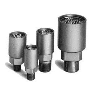 SMC 2507-006 25 系列 消声器 金属外壳型