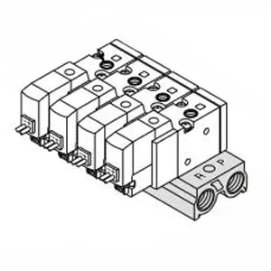 SMC SS3YJ5-20-05 SYJ500 系列 3通电磁阀/先导式 弹性密封 内部先导式用集装式 20型