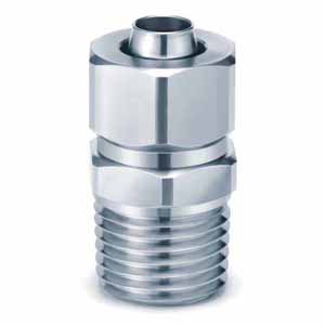 SMC KFG2H0704-N02 KFG2H 系列 英制尺寸 SUS316嵌入式管接头 KFG2H-Inch 直通接头