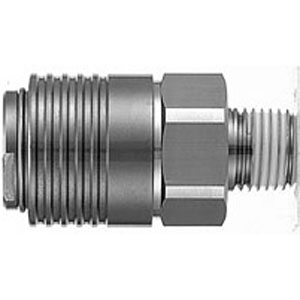 SMC KKA6S-03M KKA 系列 S连接器 不锈钢型 插座 带单向阀 外螺纹式