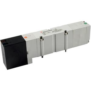 SMC VQ4201-61 VQ4000 系列 底板配管型 插入式/插头引线式:单体单元 插入式
