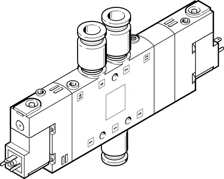 FESTO 电磁阀 CPE18-M1H-5/3B-QS-8 170257