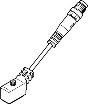 FESTO 连接电缆 NEBV-Z4WA2L-P-E-0.5-N-M8G3-S1 8047673