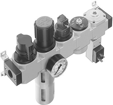 FESTO 气源处理装置组合 LFR-1/4-D-MINI-KG 185781