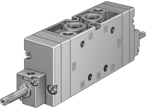 FESTO 电磁阀 MFH-5/3E-3/8-B 19708