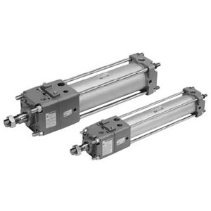 SMC CLA2F80-500-E CLA2 系列 带锁气缸 单杆双作用