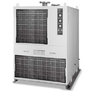 SMC IDF150F-30-G IDF100F·125F·150F 系列 冷冻式空气干燥机 使用冷媒 R407C(HFC) 适用空气压功率:100kW,125kW,150kW (最高进口空气温度:60℃ 最高环境温度:45℃) 空气冷冻规格
