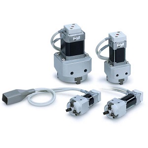 SMC LEHS10LK3-4-R1C5171 LEHS 系列 电动夹爪 3爪型 步进电机(带编码器DC24V) 对应JXC□系列