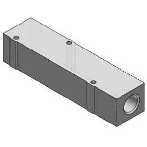 SMC SY3000-38-2A 单独SUP/EXH隔板组件 适用于SY3000·5000·7000·9000系列