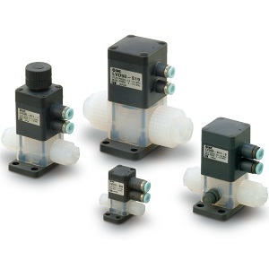 SMC LVD10-S03-1 LVD 系列 化学液用气控阀 小型 嵌入式衬套型/接头一体型 