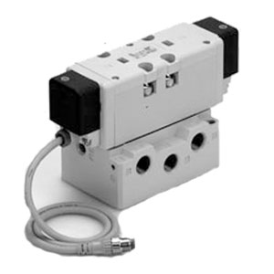 SMC VQ7-8-FPG-D-3Z VQ7-8 系列 5通电磁阀 符合ISO标准的电磁阀 尺寸2/单体式