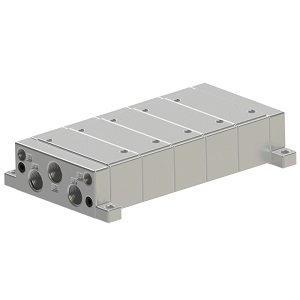 SMC VV5FS3-31-021-03 VFS3000 系列 5通电磁阀 5通先导式 集装规格 组合型