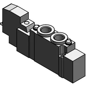 SMC 25A-SY5220-5DZE-01 25A-SY5000·7000 系列 对应二次电池 5通电磁阀 直接配管型 单体