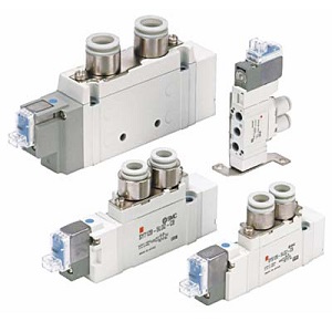 SMC 30-SY3120-5G-C6-F2 SY3000·5000·7000·9000 系列 5通电磁阀 直接配管型/单体 符合UL规格
