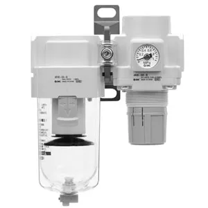 SMC AC20B-01CE1-B AC20B-AC60B-B 系列 空气组合元件:空气过滤器+减压阀