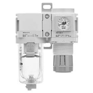 SMC AC20B-01M-D AC20B-D～AC40B-D 系列 空气组合元件 空气过滤器+减压阀