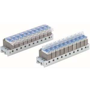 SMC VV100-S41-14-M5 3通电磁阀 集装式规格 S41型 适用于V100系列