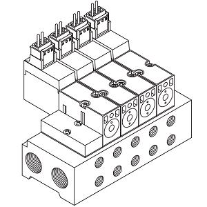 SMC VV4QD15-12M5 