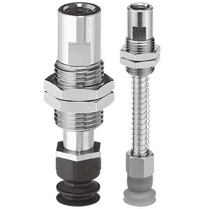 SMC ZP3-T10BGNK10-04 ZP3 系列 真空吸盘 带缓冲器 紧凑型 Φ4、Φ6、Φ8:风琴型 Φ10、Φ13、Φ16:带肋风琴型