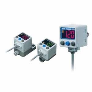 SMC ZSE40AF-01-T-A ZSE40A 系列 2色显示式 高精度数字式压力开关 真空·混合压用