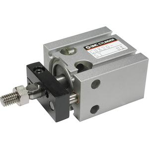 SMC CUK16-15S-XC34 CUK 系列 自由安装型气缸 杆不回转型/单作用：弹簧压回/弹簧压出