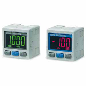 SMC ISE30A-C6L-D-LB ISE30A 系列 2色显示式 高精度数字式压力开关