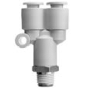 SMC KGU06-02 KGU 系列 快换接头 不锈钢系列 Y形接头