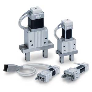 SMC LEHZ40K2-30 LEHZ 系列 电动夹爪 2爪型 步进电机(带编码器DC24V)