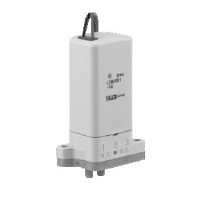 SMC LVM20R1-5A LVM20/200 系列 小型化学液用直动式2·3通电磁阀 直接配管型