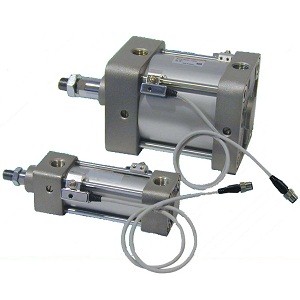 SMC NCDA1B150-0100 NCA1 系列 NFPA 气缸 标准型:单杆双作用