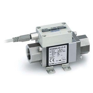 SMC PF3W511-06-1T PF3W 系列 3色显示 水用数字式流量开关 分离型传感器部
