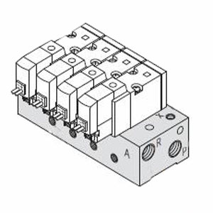 SMC SS3YJ5-41R-09-01 SYJ500 系列 3通电磁阀/先导式 弹性密封 内部先导式用集装式 41R型