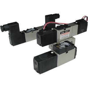 SMC VFR2110-5E-02 VFR2000 系列 5通先导式电磁阀 弹性密封 非插入式