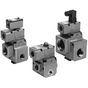 SMC VP3185-125DZA1 VP3145·3165·3185 系列 弹性密封 大型3通电磁阀 直接配管型/单线圈