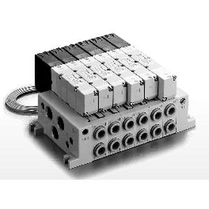 SMC VV5Q45-0903C VV5Q45-C VQ4000 系列 集装式：插头引线式单元 C组件(插头式)