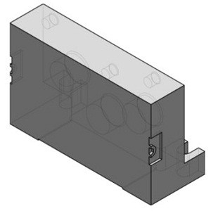 SMC VVFS5000-2A-2 可换件 端板组件