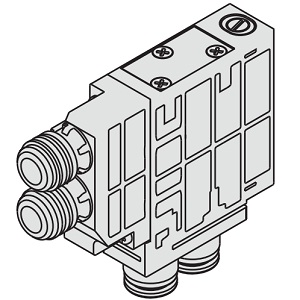 SMC VVQ2000-23A-C6 中位止回块(直接安装型) 适用于VQ2000 系列