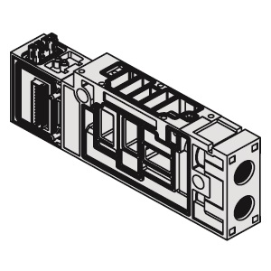 SMC VVQC4000-1A-D-03 集装式组件型号 集装块组件 适用于VQC4000系列