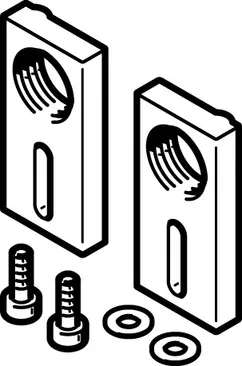 FESTO 传感器支架 SL-DSM-S-M8-B 1132360