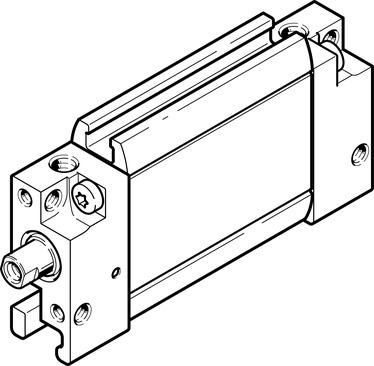 FESTO 扁平型气缸 DZF-12-25-P-A 164004