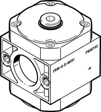 FESTO 分支模块 FRM-H-D-MAXI 170689