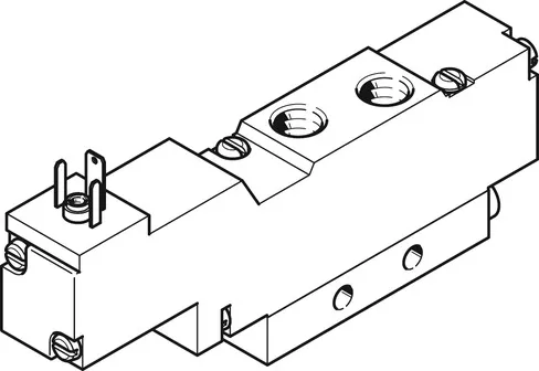 FESTO 电磁阀 MEBH-5/2-1/8-B 173004