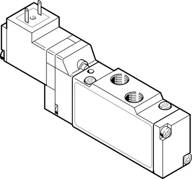 FESTO 电磁阀 MEH-5/2-1/8-P-L-B 173135