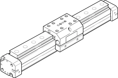 FESTO 直行程驱动器DGPL-25-650-PPV-A-B-KF-GK-SH 161792