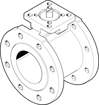 FESTO 球阀VZBC-100-FF-16-22-F0710-V4V4T 1692209