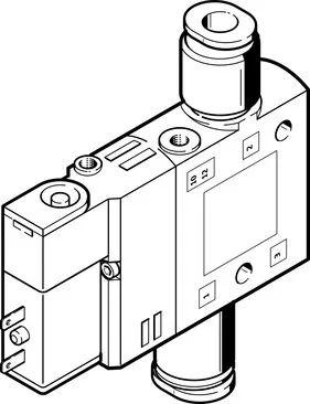 FESTO 电磁阀CPE10-M1BH-3OL-QS-6 196853