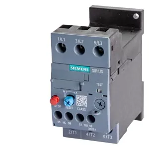 SIEMENS/西门子 3RU6系列热过载继电器 3RU6126-4EB1 三相 1个