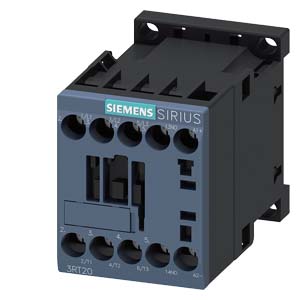 SIEMENS/西门子 3RT2系列接触器 3RT2016-1VB41 3P 额定工作电流9A 线圈额定控制电压DC24V 1个