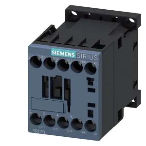 SIEMENS/西门子 3RT2系列接触器 3RT2018-1AK61 3P 额定工作电流16A 线圈额定控制电压AC110V/120V 1个