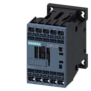 SIEMENS/西门子 3RT2系列接触器 3RT2016-2AN21 3P 额定工作电流9A 线圈额定控制电压AC220V 1个